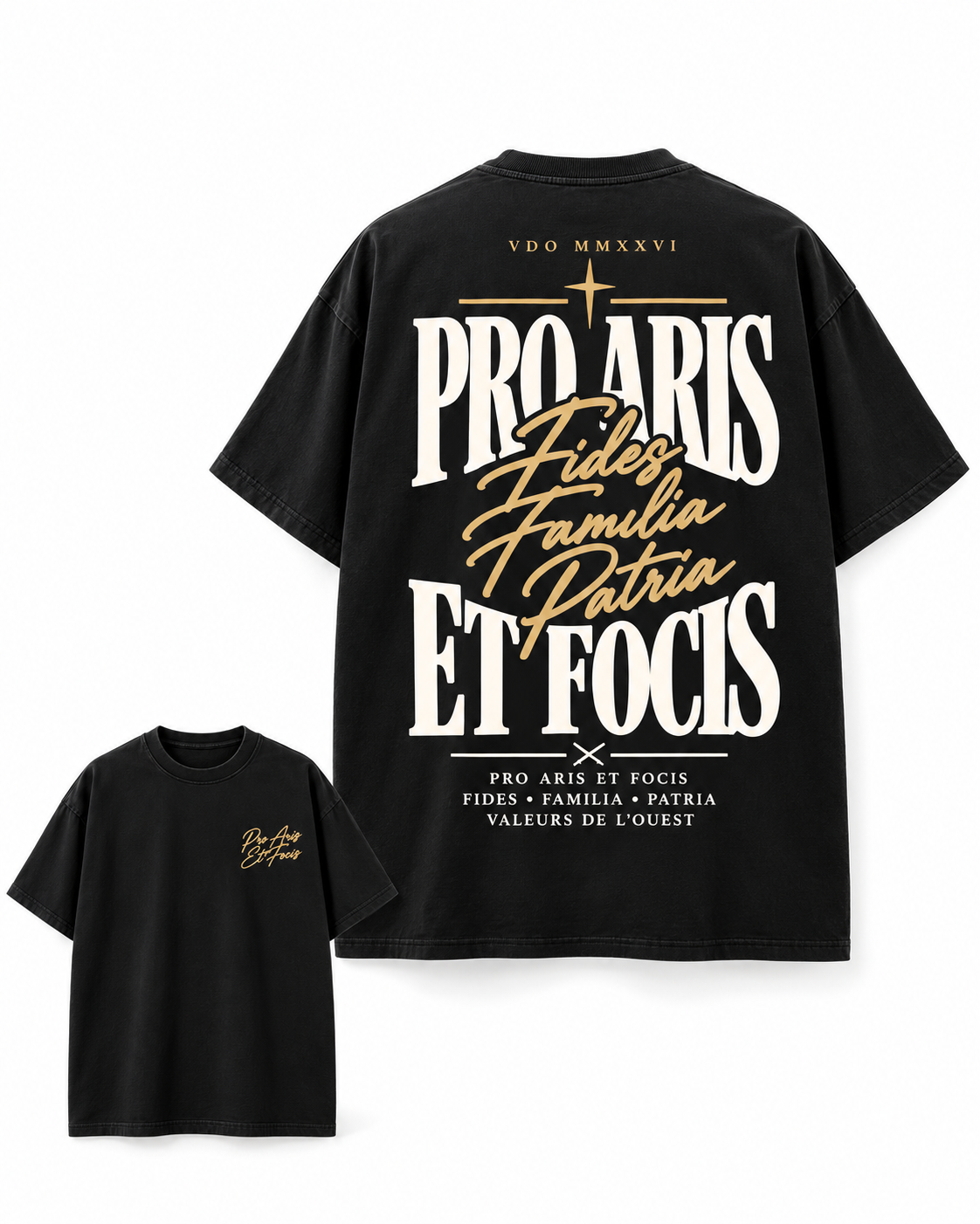 Tee-shirt Pro Aris et Focis — Virtus