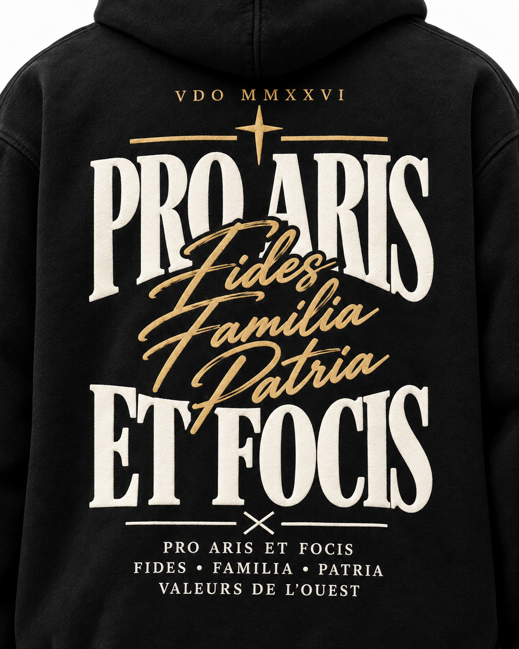 Hoodie Pro Aris et Focis — Virtus