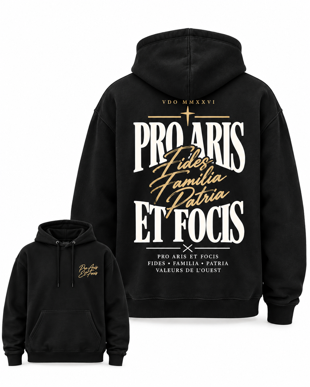Hoodie Pro Aris et Focis — Virtus