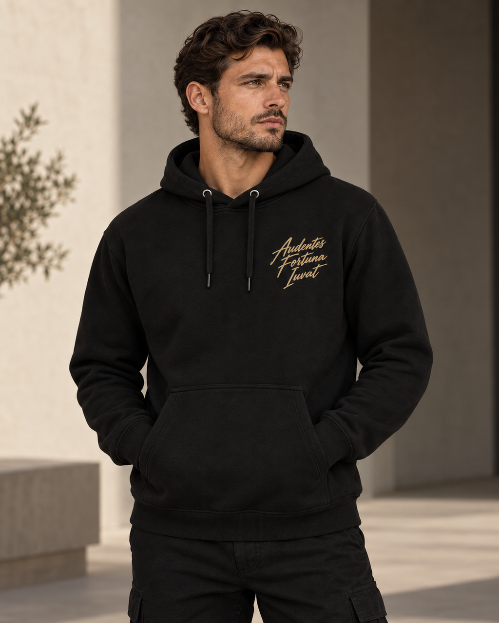 Hoodie Audentes Fortuna Iuvat — Virtus