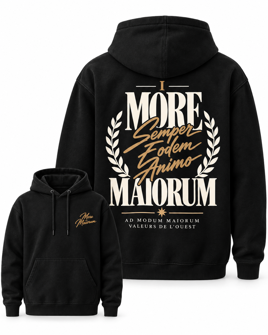 Hoodie More Maiorum — Virtus