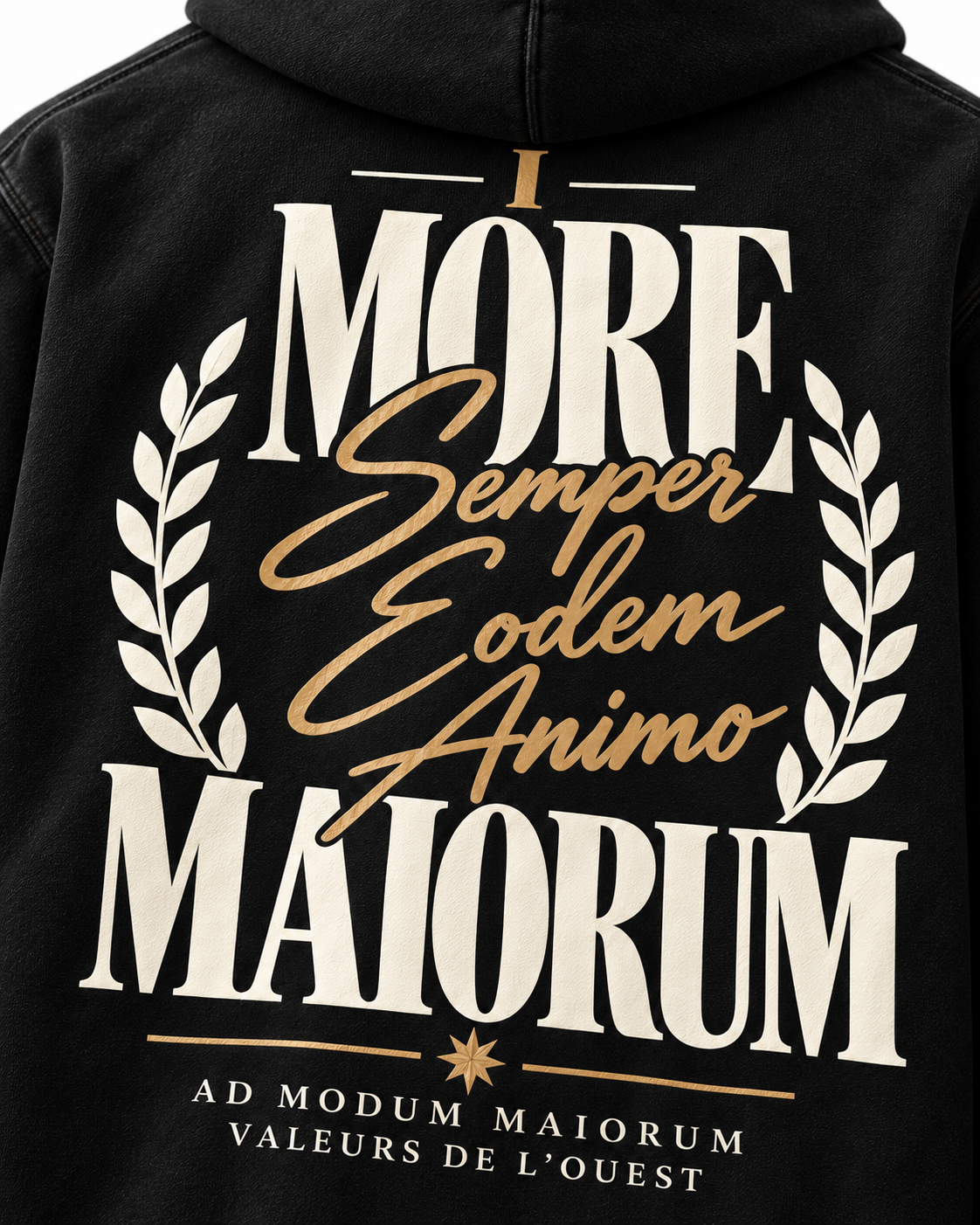 Hoodie More Maiorum — Virtus