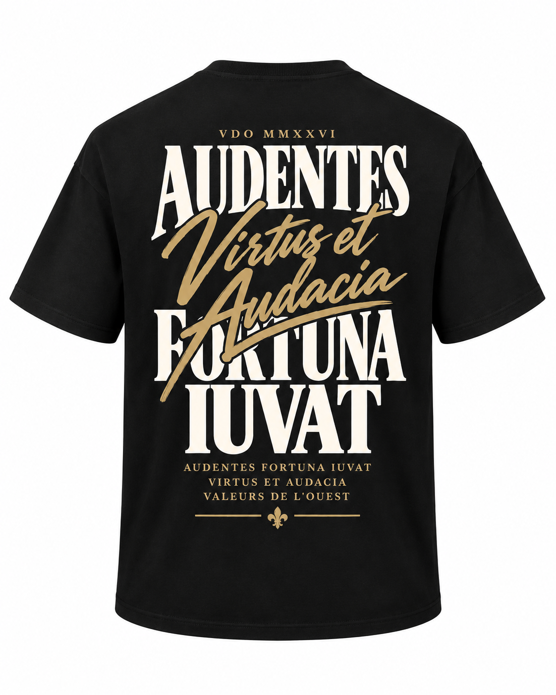 Tee-shirt Audentes Fortuna Iuvat — Virtus
