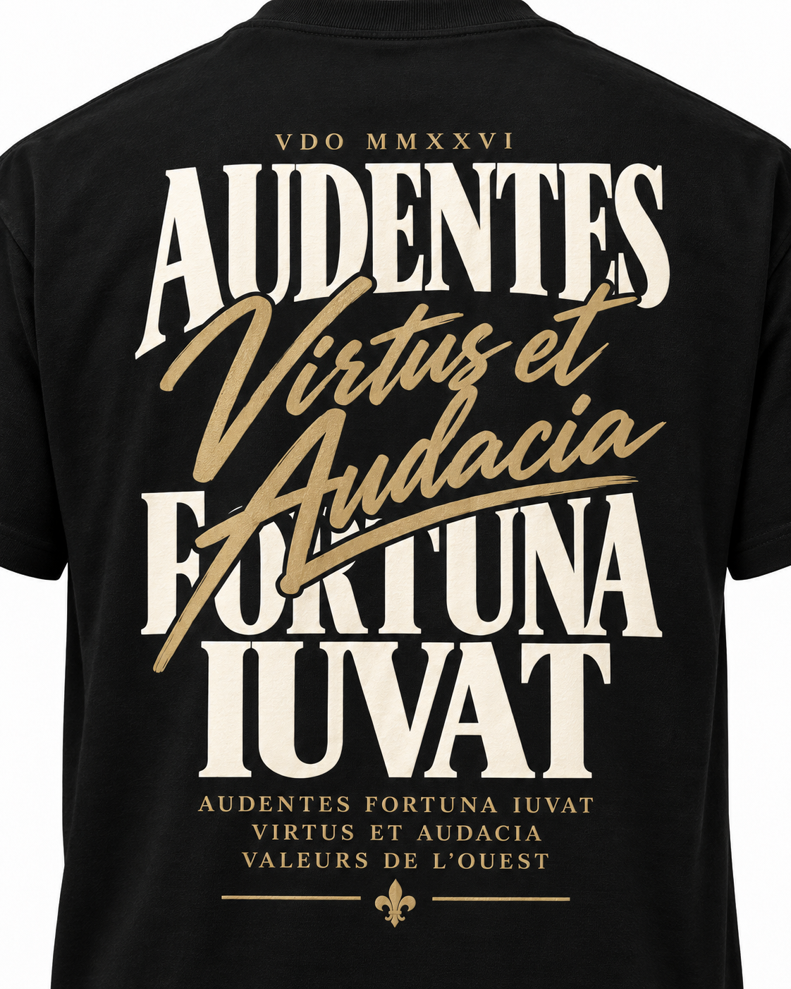 Tee-shirt Audentes Fortuna Iuvat — Virtus